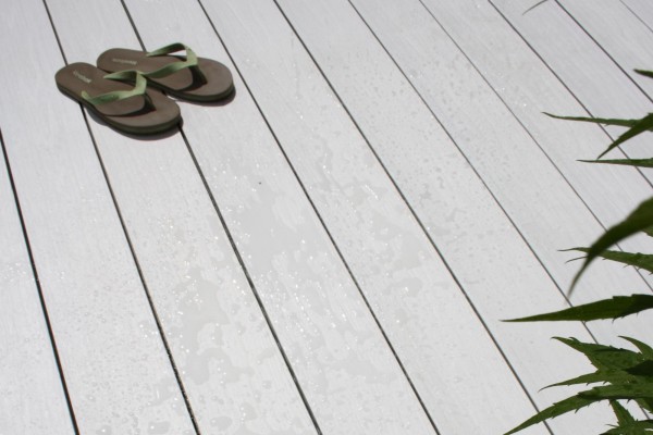 Террасная доска из ДПК Terrapol Практик моноколор Жемчуг (под заказ) купить в Усолье-Сибирском