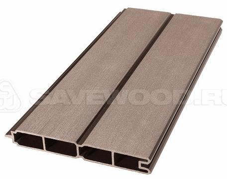Заборный профиль из ДПК Savewood SW Agger матовый терракот купить в Усолье-Сибирском