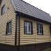Сайдинг "blockhouse" под бревно, Престиж ВН-01, золотистый купить в Усолье-Сибирском