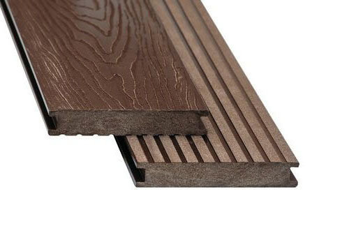 Террасная доска из ДПК ECODECKING Premium Коричневый купить в Усолье-Сибирском
