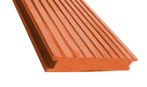 Террасная доска из ДПК ECODECKING Premium Терракот купить в Усолье-Сибирском