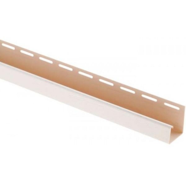 J-профиль Люкс Крашенный, T-15, ВН, Белый купить в Усолье-Сибирском