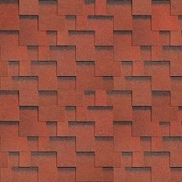 Гибкая черепица Shinglas, серия Ультра, коллекция Фокстрот –Рябина