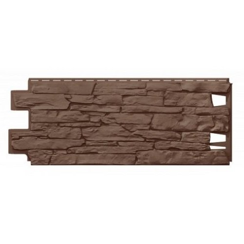 Фасадная панель VOX VILO Solid Stone Коричневый купить в Усолье-Сибирском
