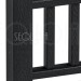 Комплект крышка/юбка для столба SEQUOIA BLACK купить в Усолье-Сибирском