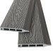Заборная панель шип-паз EasyDecking Wood-Х 146х20 Серый купить в Усолье-Сибирском
