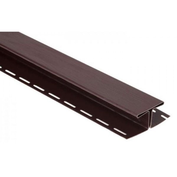 Н-профиль Люкс Крашенный, T-18, ВН, Коричневый купить в Усолье-Сибирском