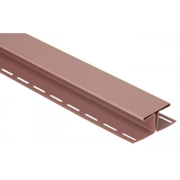 Н-профиль Люкс Крашенный, T-18, ВН, Красно-коричневый купить в Усолье-Сибирском
