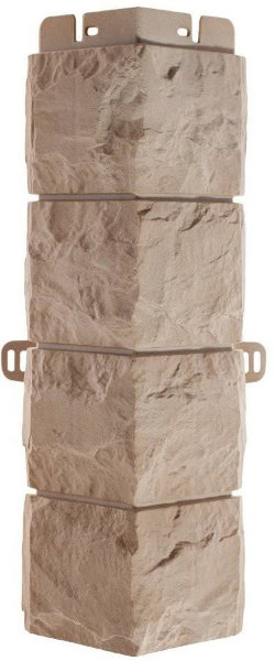 Фасадная панель Наружный угол фагот (талдомский), 0,45 х 0,13м (н) купить в Усолье-Сибирском