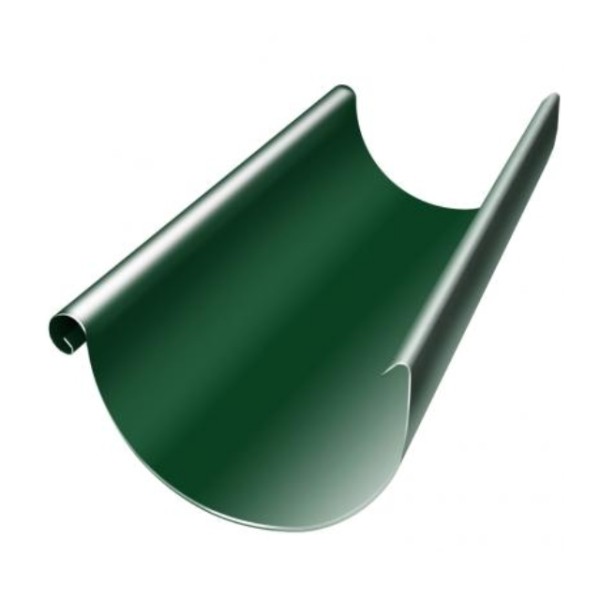 Водосток Grand Line 125x90 – Желоб 3м RAL 6005 купить в Усолье-Сибирском