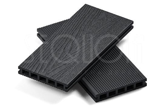 Доска террасная ДПК 3D SEQUOIA Evolution WOOD BLACK купить в Усолье-Сибирском