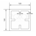 Столб SEQUOIA Evolution 3D WOOD GRAY купить в Усолье-Сибирском