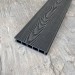 Террасная доска из ДПК  Latitudo Euro 3D 139х27 Графит купить в Усолье-Сибирском