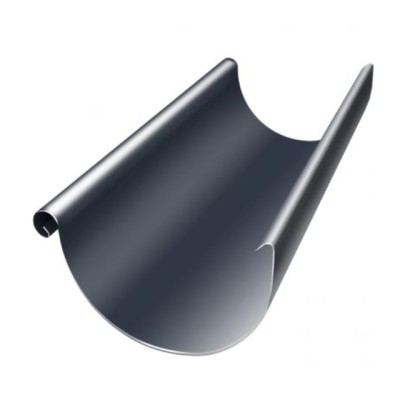 Водосток Grand Line 150x100 – Полукруглый желоб 3 метра RAL 7024