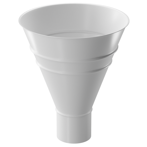 Воронка водосборная Döcke STAL PREMIUM, Пломбир купить в Усолье-Сибирском