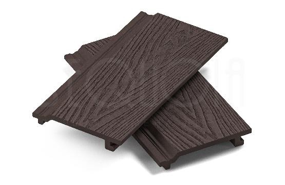 Доска фасадная ДПК 3D SEQUOIA Evolution WOOD BROWN купить в Усолье-Сибирском