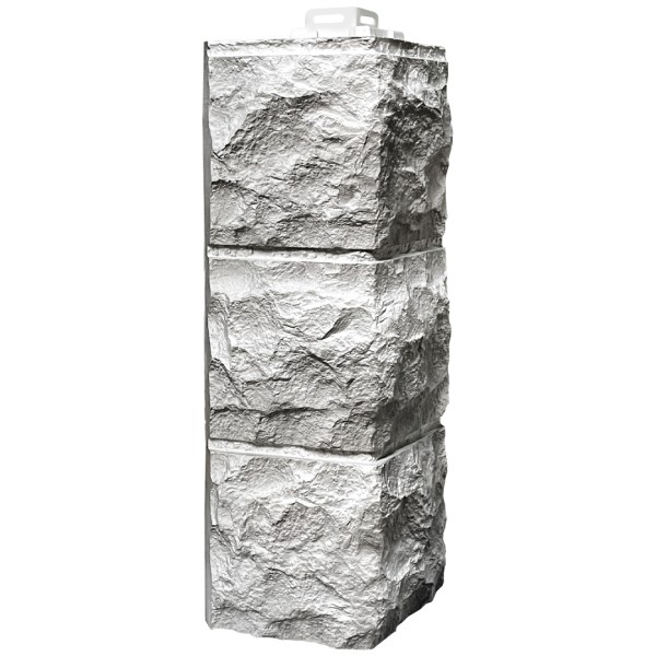 Угол Фасайдинг Серия «Доломит» Светло Серый купить в Усолье-Сибирском