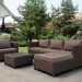 Комплект мебели AFINA плетеной из иск. ротанга YR821A Brown/Beige купить в Усолье-Сибирском