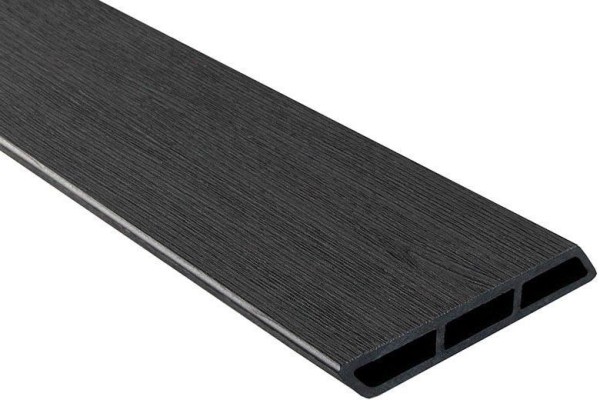 Доска Ромбус 3D ДПК Outdoor STORM BLACK черная купить в Усолье-Сибирском