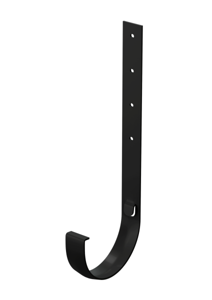 Кронштейн желоба металл Docke Premium ПВХ - Карбон купить в Усолье-Сибирском