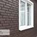 Фасадная панель Ю-Пласт Стоун Хаус Кирпич Коричневый купить в Усолье-Сибирском