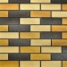 Фасадная плитка Кирисс Фасад Клинкерный кирпич 3х цветный №39 купить в Усолье-Сибирском