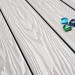 Террасная доска из ДПК Terrapol Смарт 3D Полнотелая с пазом Дуб беленый купить в Усолье-Сибирском