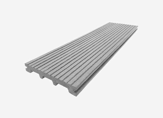 Террасная доска из ДПК RusDecking Unodeck Titanio - Серый купить в Усолье-Сибирском