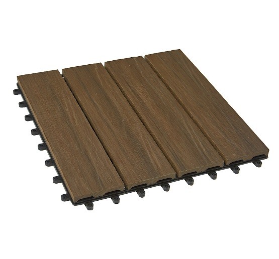 Садовый паркет дпк CM Garden Modern, 300х300 мм, PATINA BROWN (Патина коричневый) купить в Усолье-Сибирском