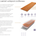 Фибросайдинг DECOVER 3600 x 190 x 8 мм Dark купить в Усолье-Сибирском