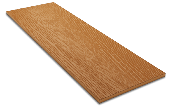 Фибросайдинг DECOVER 3600 x 190 x 8 мм Caramel купить в Усолье-Сибирском