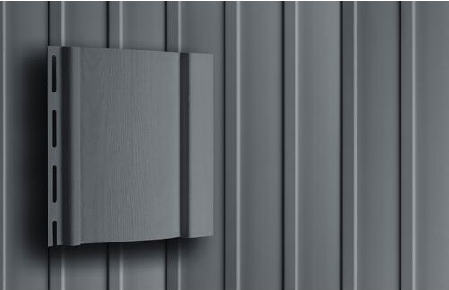 Сайдинг Вертикальный Grand Line Acryl Графит купить в Усолье-Сибирском