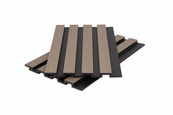 Стеновая панель брусковая двухцветная co-extrusion, snow mix купить в Усолье-Сибирском