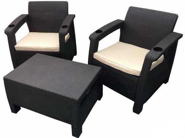 Комплект Yalta Balcony Set венге купить в Усолье-Сибирском
