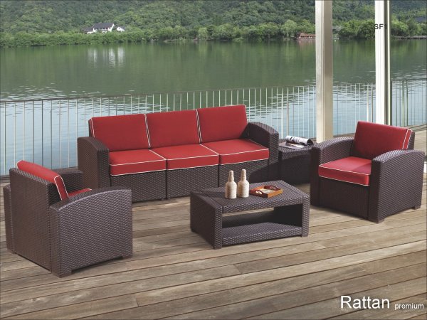Уличные диваны и кресла коллекции Rattan Premium 5  купить в Усолье-Сибирском