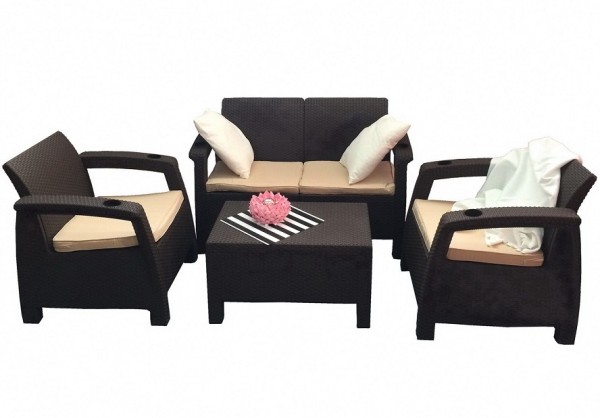 Комплект Yalta Terrace Set венге купить в Усолье-Сибирском