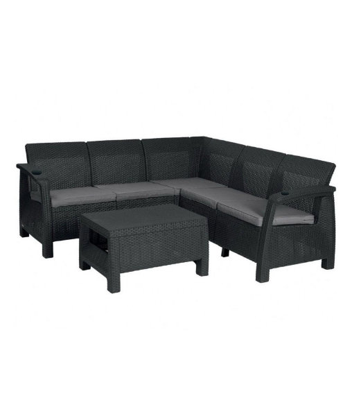 Угловой диван  Yalta Corner Set (столик в комплект не входит) купить в Усолье-Сибирском