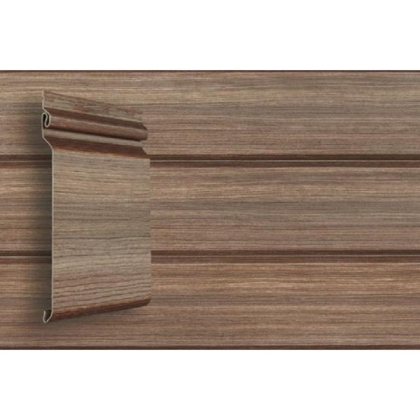 Виниловый сайдинг Grand Line Natural-Брус Tundra - Кедр купить в Усолье-Сибирском