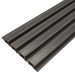 Фасадная доска из ДПК Faynag Wood Рейка Мокрый Асфальт купить в Усолье-Сибирском