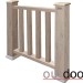 Ограждение из ДПК Outdoor Классик 3D STORM серый микс купить в Усолье-Сибирском