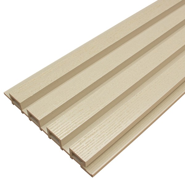 Фасадная доска из ДПК Faynag Wood Рейка Слоновая кость купить в Усолье-Сибирском