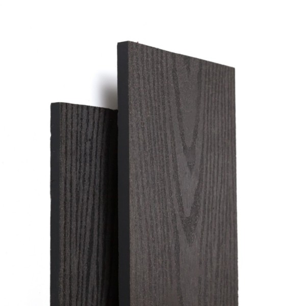 Заборная доска Ecodecking Техно 145х12 Графит купить в Усолье-Сибирском