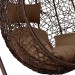 Кресло Подвесное из искусственного ротанга AFM-168A-L Brown купить в Усолье-Сибирском