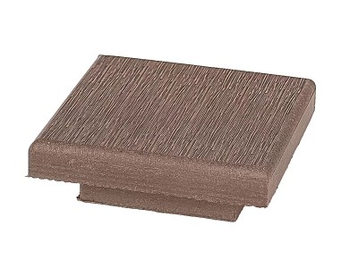 Крышка ДПК для столба 100x100 Шоколад