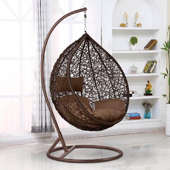 Кресло Подвесное из искусственного ротанга AFM-168A-XL Brown купить в Усолье-Сибирском