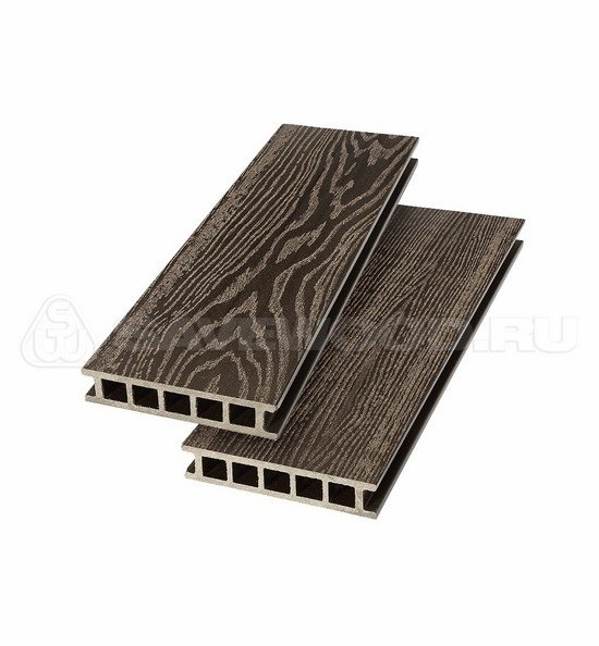 Террасная доска из ДПК SW-Fagus «SaveWood» темно-коричневый купить в Усолье-Сибирском