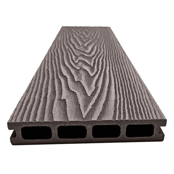 Террасная доская ДПК NanoWood Double 3D Венге купить в Усолье-Сибирском