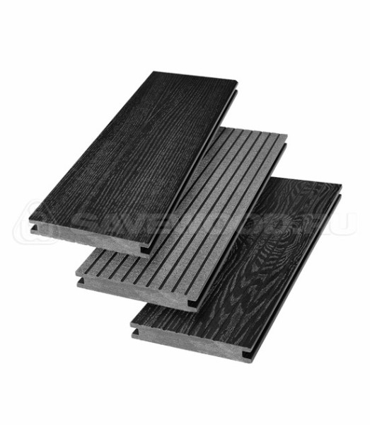 Террасная доска SW Fraxinus (R) полнотелая «SaveWood» Черный купить в Усолье-Сибирском