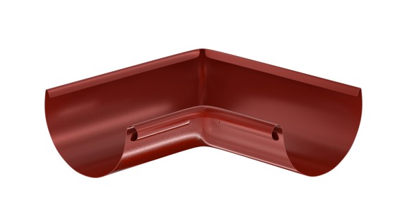 Водосток Aquasistem, система 150x100 - Угол желоба, внутренний 90° RR 29 Бургундский купить в Усолье-Сибирском
