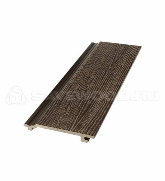 Сайдинг из дпк savewood sw-sorbus радиальный распил темно-коричневый купить в Усолье-Сибирском